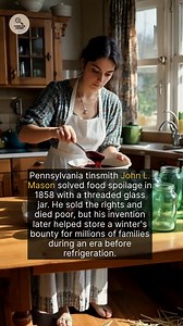 The original Mason jars, often made from distinctive light blue 'Crowleytown' aqua glass, revolutionized home economics by making food preservation reliable and accessible. The patent's expiration in 1879 opened the door for five entrepreneurial brothers—the Balls. Seeing the potential, they moved their glass business to Muncie, Indiana, building it into an American household name. The ritual of 'putting up' food became central to family life, leading to the publication of the first canning cook