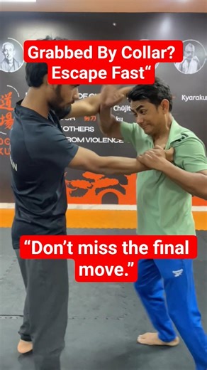 Collar Grab + Slap Attack? Learn This Self Defence Escape