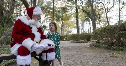 My Dad is the Santa I will never be. He delivers hugs, hope and belief up and down the SC coast.