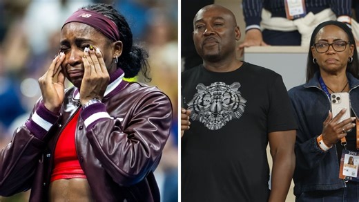 Coco Gauff's mom Candi turns to God, dad Corey reminds her of family support after American emotionally breaks down in tears at US Open