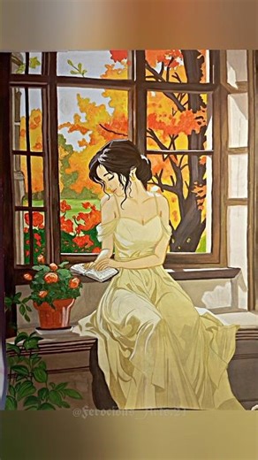 autumn fall🍁🍂🍃 drawing ideas #stepbystep #shorts #art #drawing #painting #artist #artwork #autumn