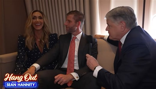 Sean Hannity asks Lara Trump about her political ambitions: ‘You could be the first woman president’