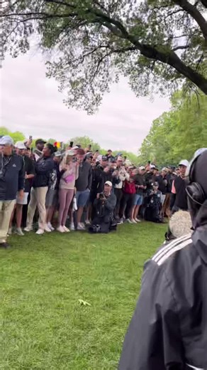 Tiger Woods at the 2022 PGA Championship