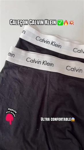 Caleçon Calvin Klein #tiktokshop #fyp #viralvideos