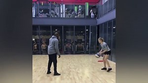 Eugenie Bouchard shows off her workout and training regime