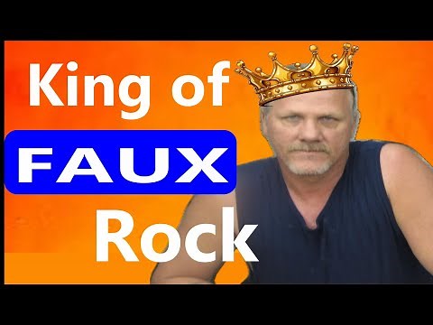 How to make a large cardboard rock