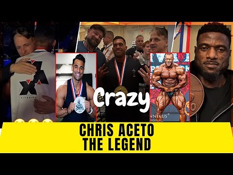 One of the greatest bodybuilding Coach of all time . The Legend , Chris Aceto