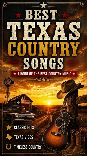 Best Texas Country Songs 2026 🤠 | 1 Hour of Traditional Country Music