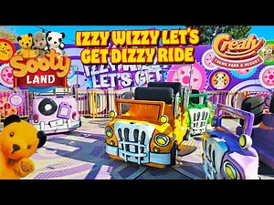 Izzy Wizzy Let's Get Dizzy Ride | Spinning Fun in Sooty Land at Crealy Theme Park (March 2025) [4K]