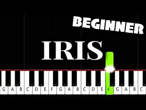 Goo Goo Dolls – Iris - BEGINNER Piano Tutorial