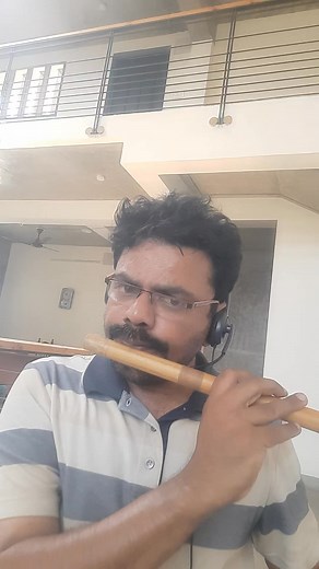 One hand flute.. Ilayaraja had composed a song in only three notes Sa Ri ga. They can be played by one hand of flute itself. The song was a Telugu song | Ramanujam Govindan
