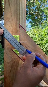 technique for making angled corner joints #woodworking #shortsvideo