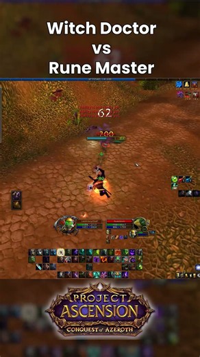 Jumped by a Lowbie | Witchdoctor PVP | Conquest of Azeroth | COA | Ascension WoW PVP