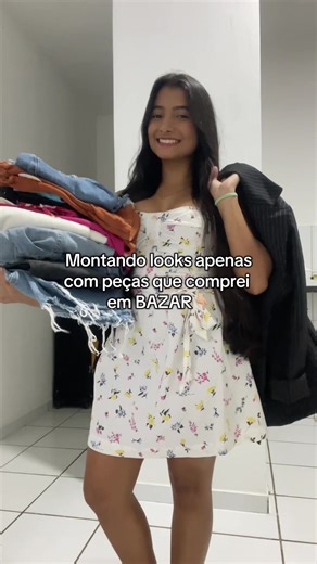 Tem vídeo no meu perfil das últimas compras que eu fiz em bazar e onde fica📍🧺