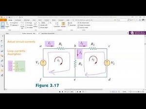 Mesh Analysis Step by Step using MATLAB