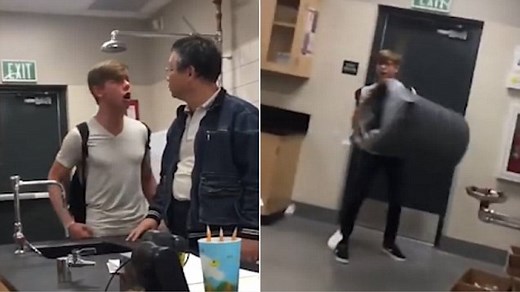 High school student goes on profanity-laced rant at a teacher