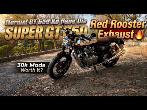 Normal GT 650 Ko Bana Diya Super GT 650 😳 | ₹30K Mods Worth It ? | Continental GT 650 Modifications
