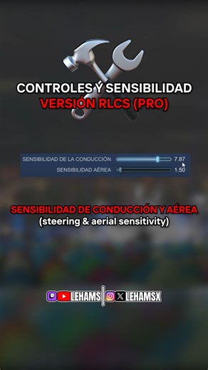 Hams | CONFIGURACIÓN DE CONTROLES🛠️ (RLCS) #rocketleague #rl #rlclips #rlcs #rocketleagueclips | Instagram