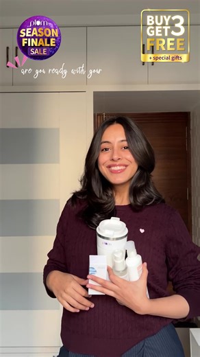 Get an extra bestselling Plum FREE on B2G2 orders! ✨ during Plum’s season finale sale 💃🏻 Here’s how to make the most of it 🎉 💜 Add any 4 plums to cart → pay for only 2 💜 Get min 40% off on combos, 30% off on duos 💸 💜 B2G2 unlocks full-size bestsellers 🎁 💜 Daily flash sales. Surprise drops. Limited-time offers ⏰ Celebrate this year with us exclusively on plumgoodness.com & the plum goodness app today! | Plum