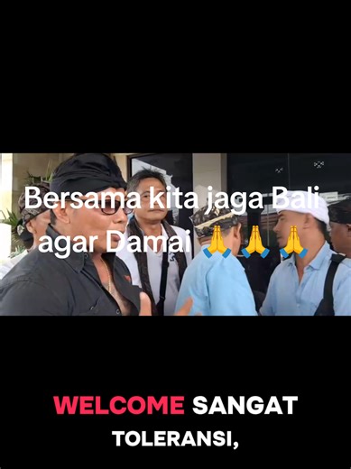 Pesan Kordinator Semeton Bali untuk Menjaga Kerukunan