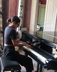 305K views · 10K reactions | I’m in castle in Carpentras. dream to have Always grand piano in my future house! | Peggy Gou | Facebook