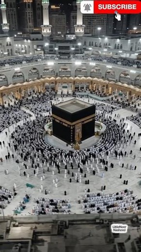 🕋 The Holy Kaaba inspires faith, peace, and hope 🤍 #Kaaba #Makkah #Islam