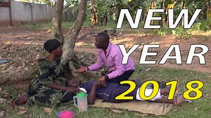2018 New Years Taata Sam Emusanze Bubi, hahahaha share the clip with friends and family who love clean original comedy and wish them a happy new year | Katusekemu