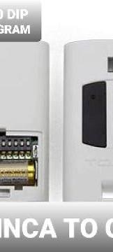 Beninca To.Go WP Remote How To Program / Fix Dip switch Programming BFT Dip Switch Remote Control