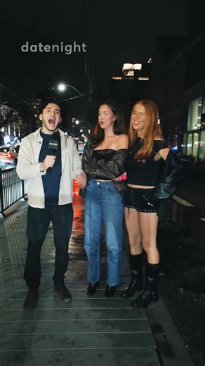 She says to get back with your ex… 👀 Or does she?💣 #latenightdatenight