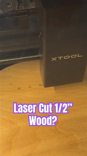 Can the xTool P2 Cut 1/2" Thick Material?