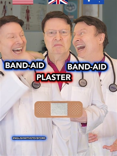 Is your English American, British or Australian? at the doctor! #englishtips #englishvocabulary