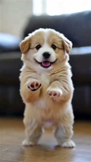 cute puppy dancing with full enjoy 🥰🤗, subscribe for more cute video's