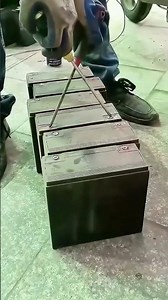 Car battery short - circuit experiment, sparks are stunning!