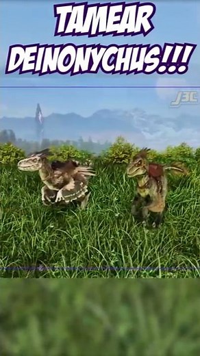 HOW TO TAKE DEINONYCHUS 🦖 #arkssurvivalcended #ark #J3Canario #J3C