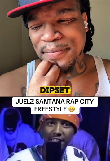 I remember Juelz Santana freestyle hitting harder back in the day 😬 #JuelzSantana #Dipset #RapCity #HipHopTok #Freestyle