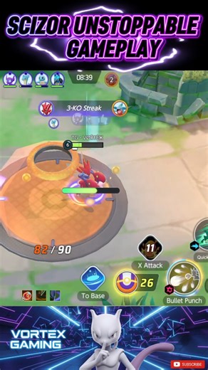 UNSTOPPABLE💪 SICZOR GAMEPLAY 🔥|| #pokemonunite #pokemonunitegameplay #scizor