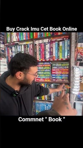 comment " Book " for Best Imu cet Book 2026