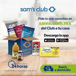 9.2K reactions · 196 shares | Para comprar más fácil desde casa conoce la nueva app de Sam's Club . ¡Descárgala sin costo y recibe en menos de 24 horas! | Sam's Club México | Facebook