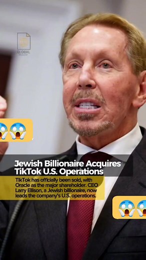 🚨 BREAKING: TikTok U.S. operations acquired by Oracle — billionaire Larry Ellison now leads the company’s U.S. division. 🇺🇸📱 #BreakingNews #TikTok #Oracle #LarryEllison #USTech #WorldNews #GlobalBusiness #USA #UK #Germany #canada | Darin Mae Mahinay