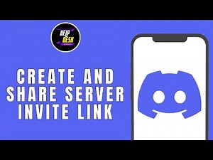 How To Create and Share a Discord Server Invite Link