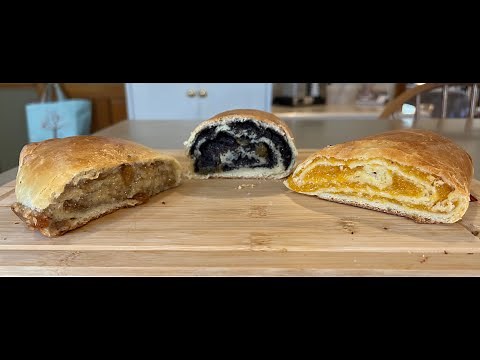 Slovak Poppyseed, Apricot and Nut Bread (Orechovnik)