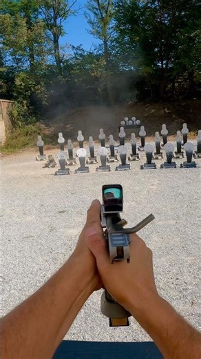 Last one tripped me up. #fallingsteel #2011 #shootingcompetition #knockdownsteel