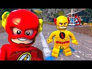 LEGO DC Super-Villains - Flash vs Reverse-Flash - Open World Free Roam Gameplay (PC HD) [1080p60FPS]