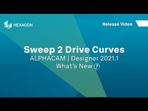 Swept Surface | ALPHACAM Designer 2021.1