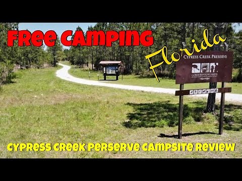 Free Camping: Cypress Creek Preserve, Florida Equestrian & Primitive Campground Review