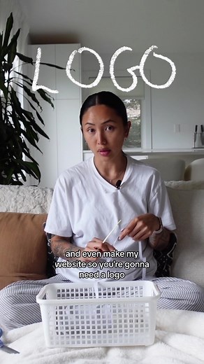 what you need to start your small business, a logo 🖤✨ #smallbusiness #smallbusinessshipping #smallbusinesspackaging #smallbusinesstips #smallbiztiktok #logodesign