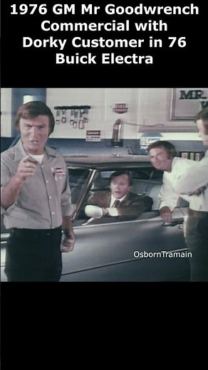 1976 GM Mr Goodwrench Commercial #gm #dorkyguy #retro #vintageadvertising #buick #electra