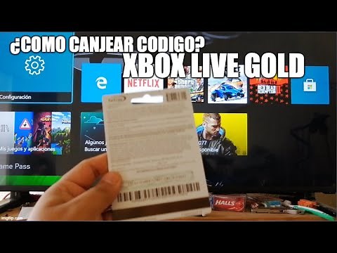 ¿como canjear un codigo de xbox live gold?