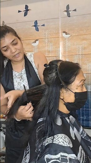 How to Cut Layers at Home | Step Cut #haircut