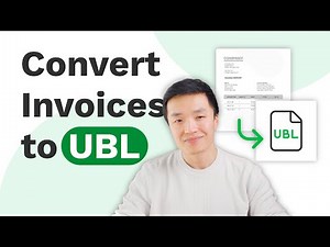 How to Convert PDF Invoice to UBL – Step-by-Step Guide! 🚀